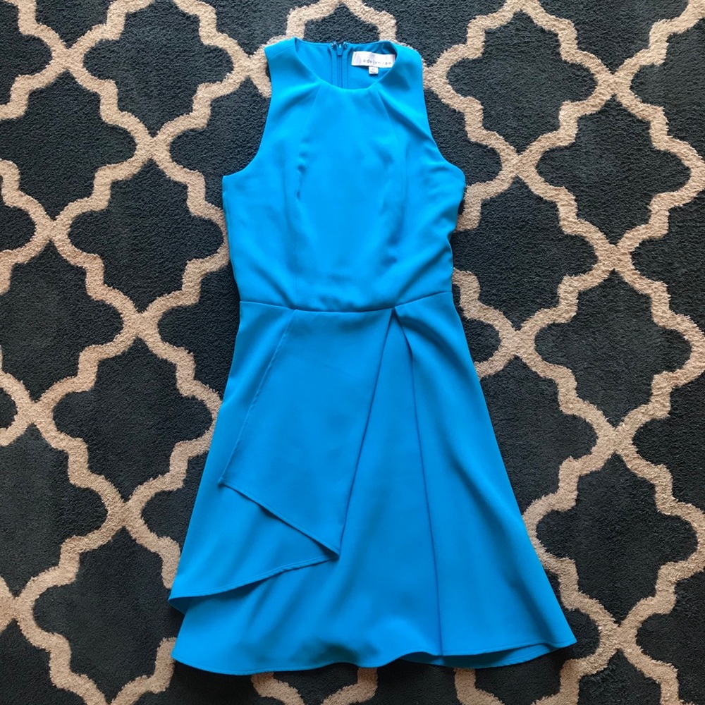Adelyn Rae blue layered cocktail dress size xs